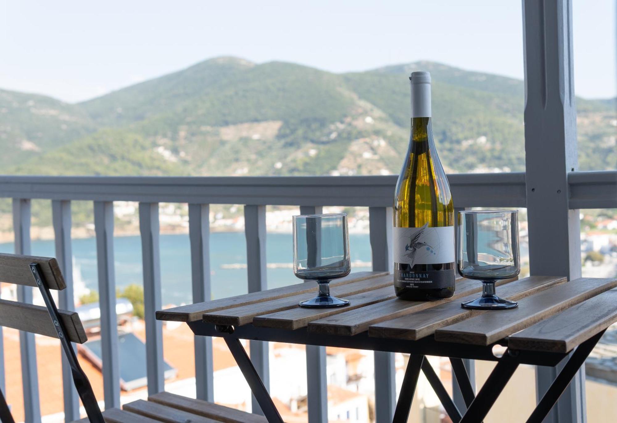 The Botanist Guesthouse Skopelos Town Exterior foto