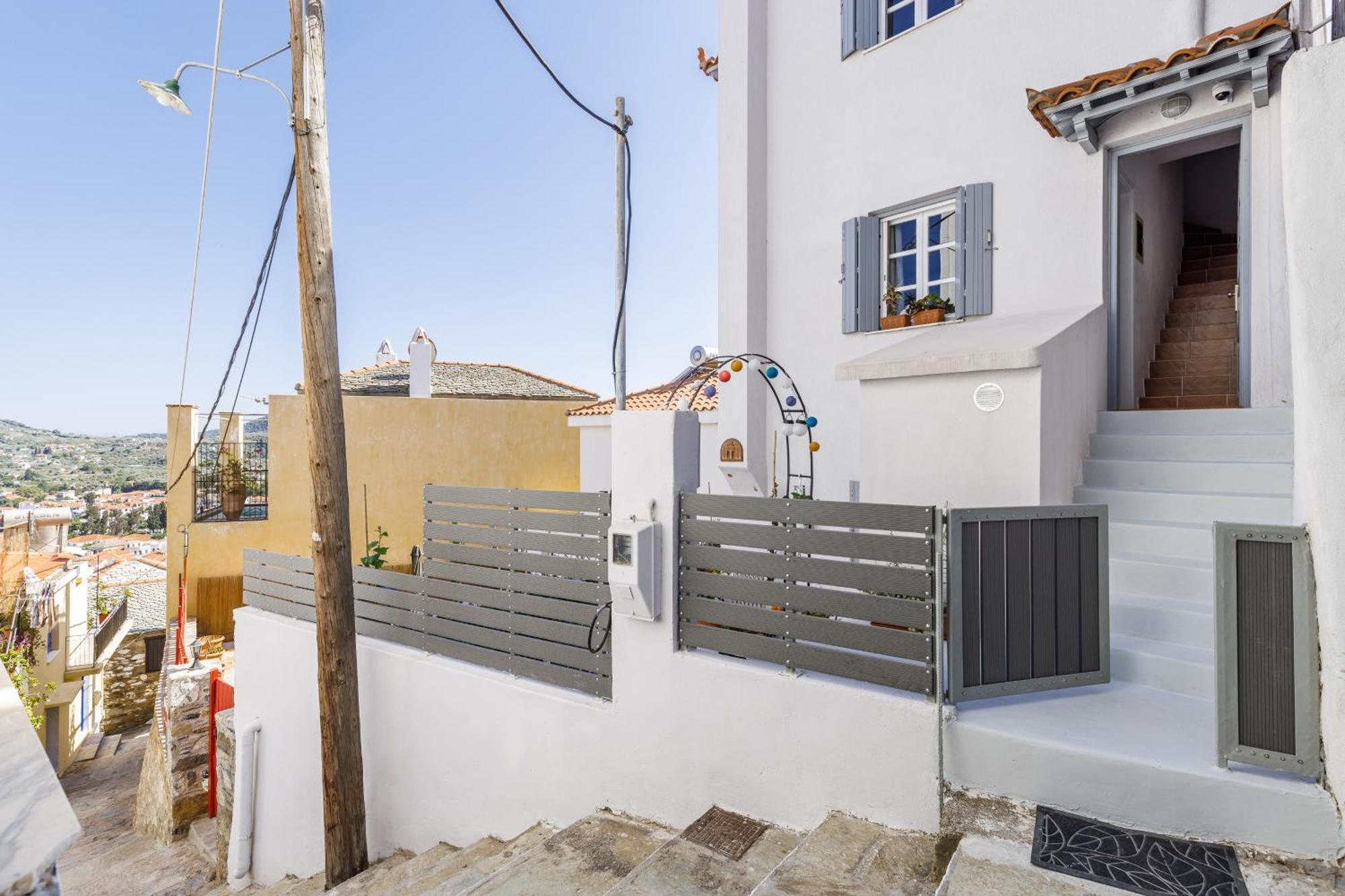 The Botanist Guesthouse Skopelos Town Exterior foto